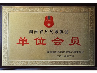 湖南省乒乓球協會單位會員